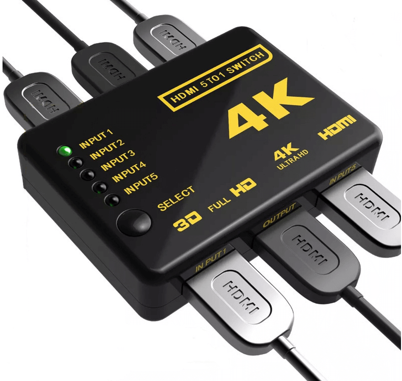 5 port hdmi switch