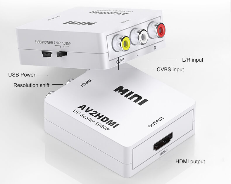 av out to hdmi