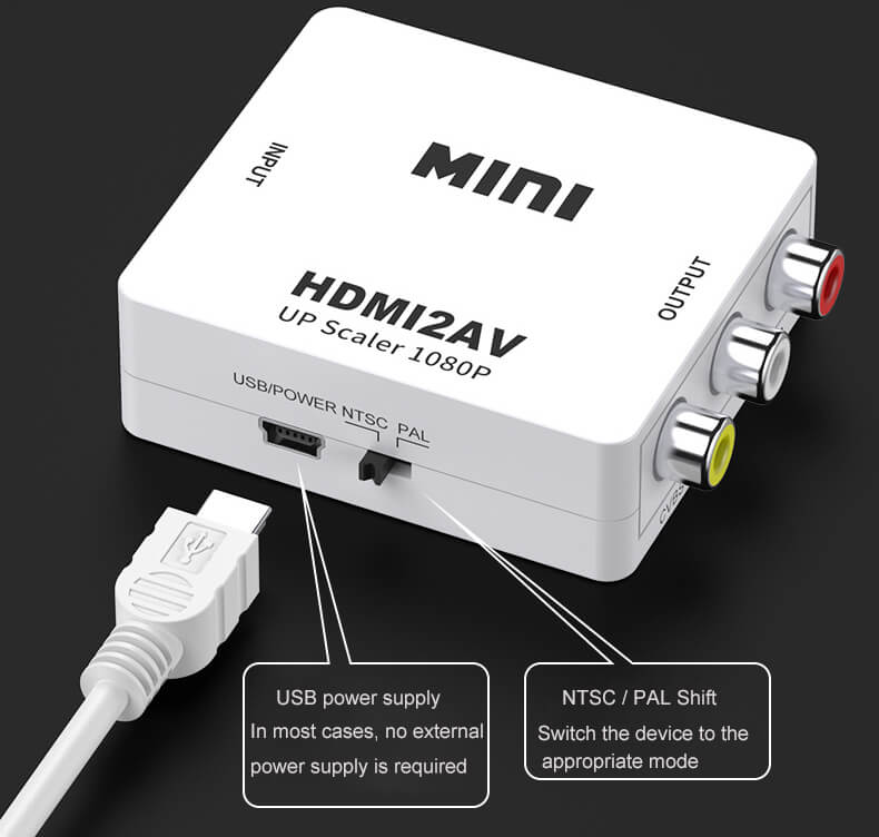 hdmi to av converter 1080p